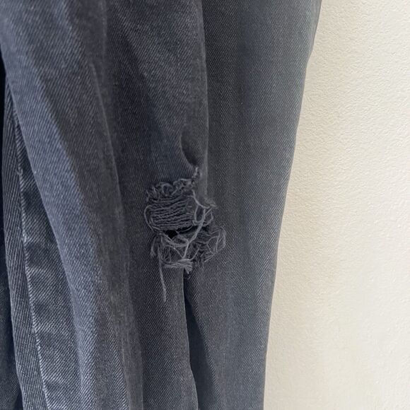 Old Navy Black Denim Overalls - Picture 7 of 16